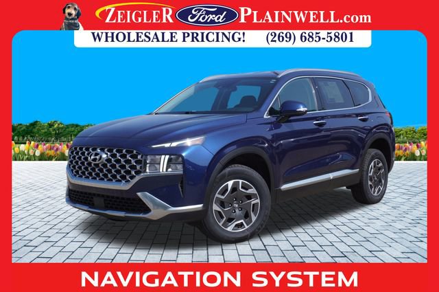 Used 2023 Hyundai Santa Fe Blue