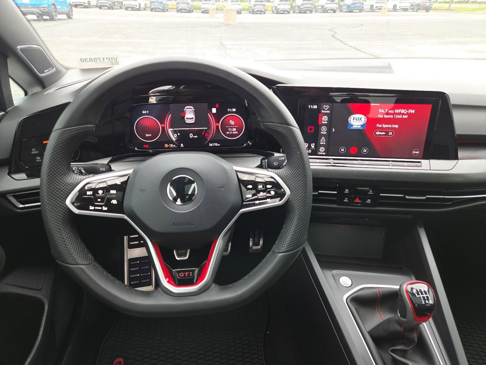 Certified 2022 Volkswagen GTI SE w/ SE Leather Package FWD image 23