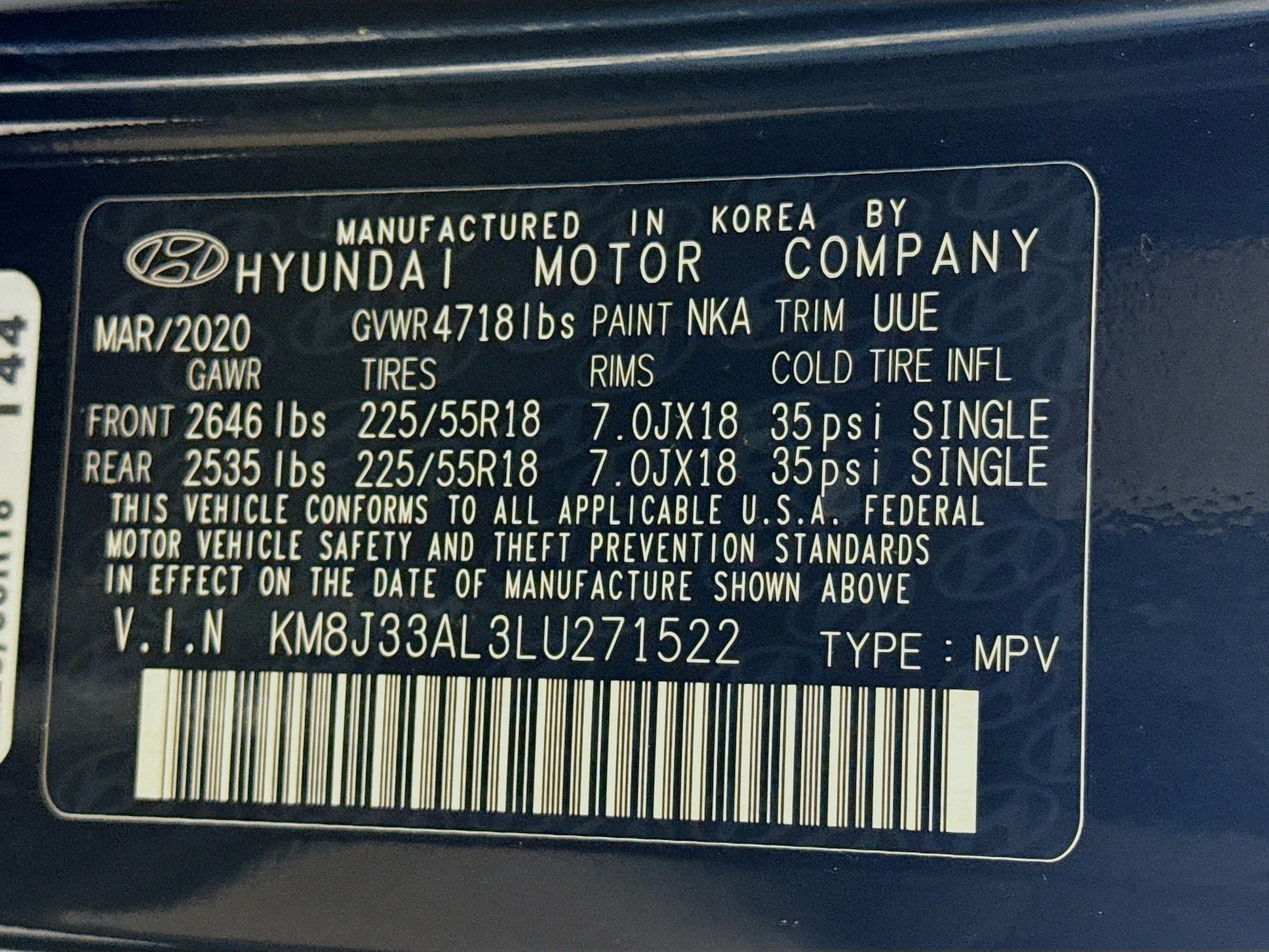 Used 2020 Hyundai Tucson Ultimate w/ Cargo Package image 40