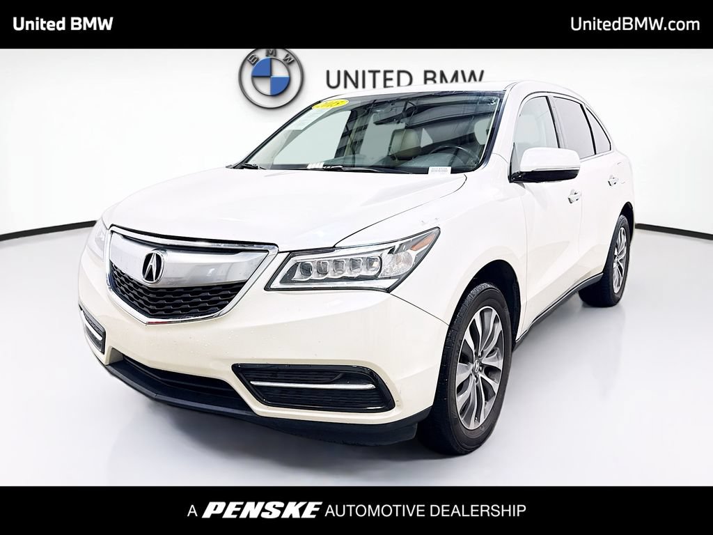 Used 2015 Acura MDX FWD w/ Technology Package