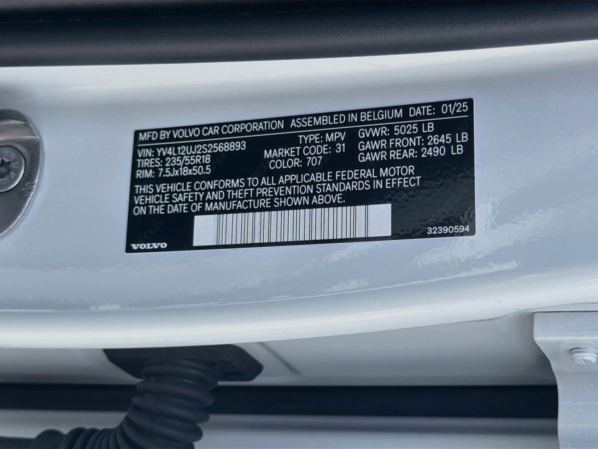 Used 2025 Volvo XC40 B5 Core AWD/4WD image 41