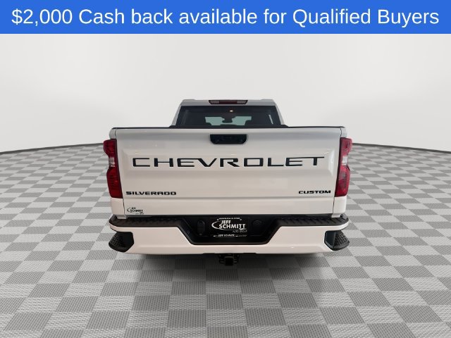New 2026 Chevrolet Silverado 1500 Custom w/ Turbomax Blackout Package AWD/4WD image 9