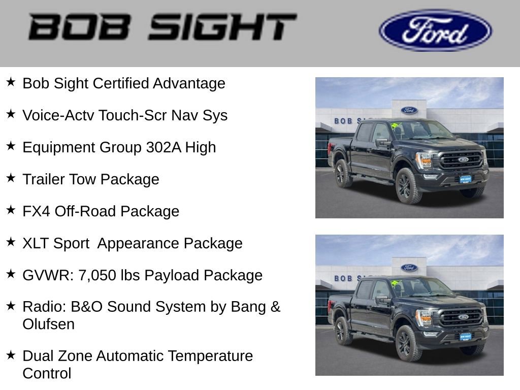 Used 2021 Ford F150 XLT w/ Equipment Group 302A High image 3