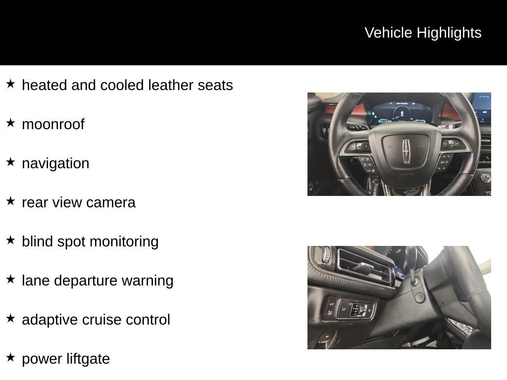 Used 2022 Lincoln Nautilus Reserve w/ Equipment Group 201A image 10