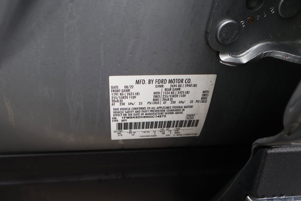 Used 2022 Ford Explorer XLT w/ Equipment Group 202A image 48