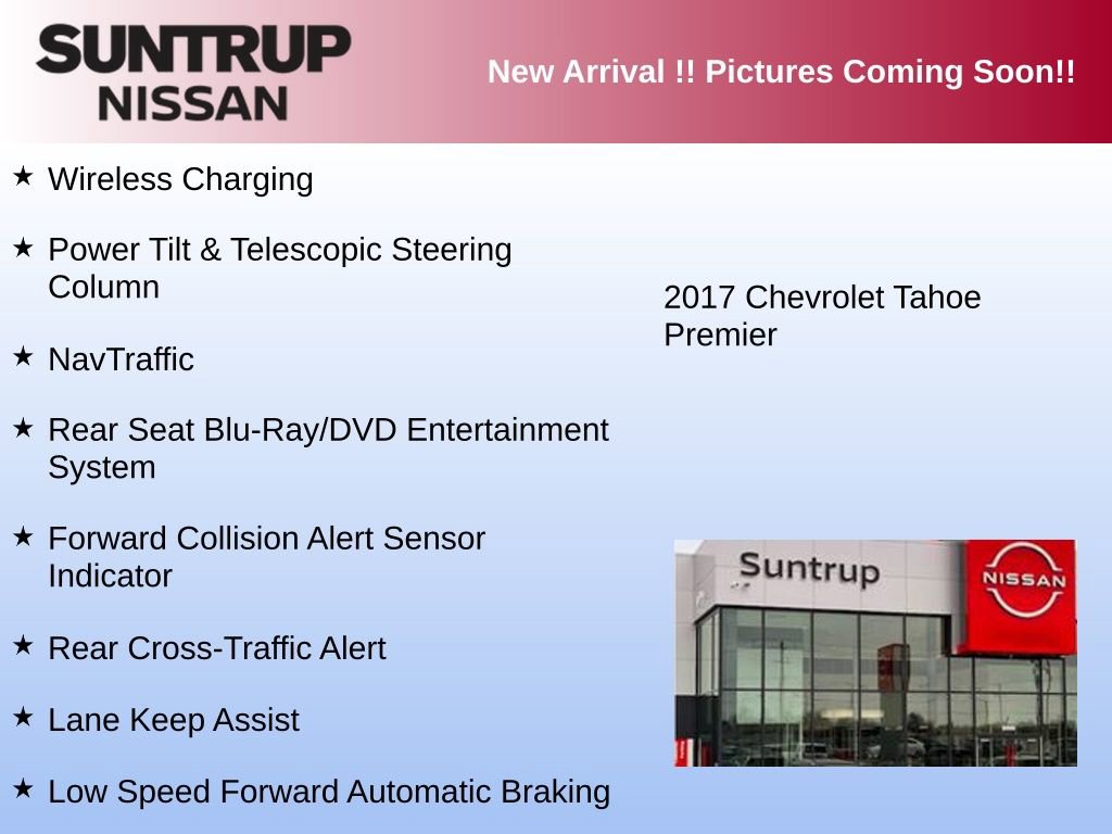 Used 2017 Chevrolet Tahoe Premier AWD/4WD image 7