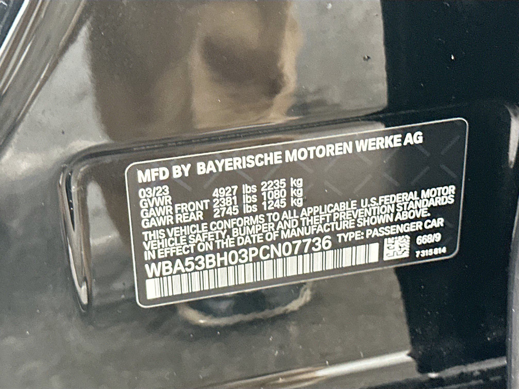 Certified 2023 BMW 530i w/ Convenience Package RWD image 34