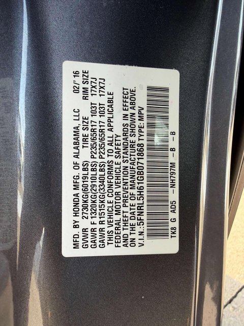 Used 2016 Honda Odyssey EX-L image 31
