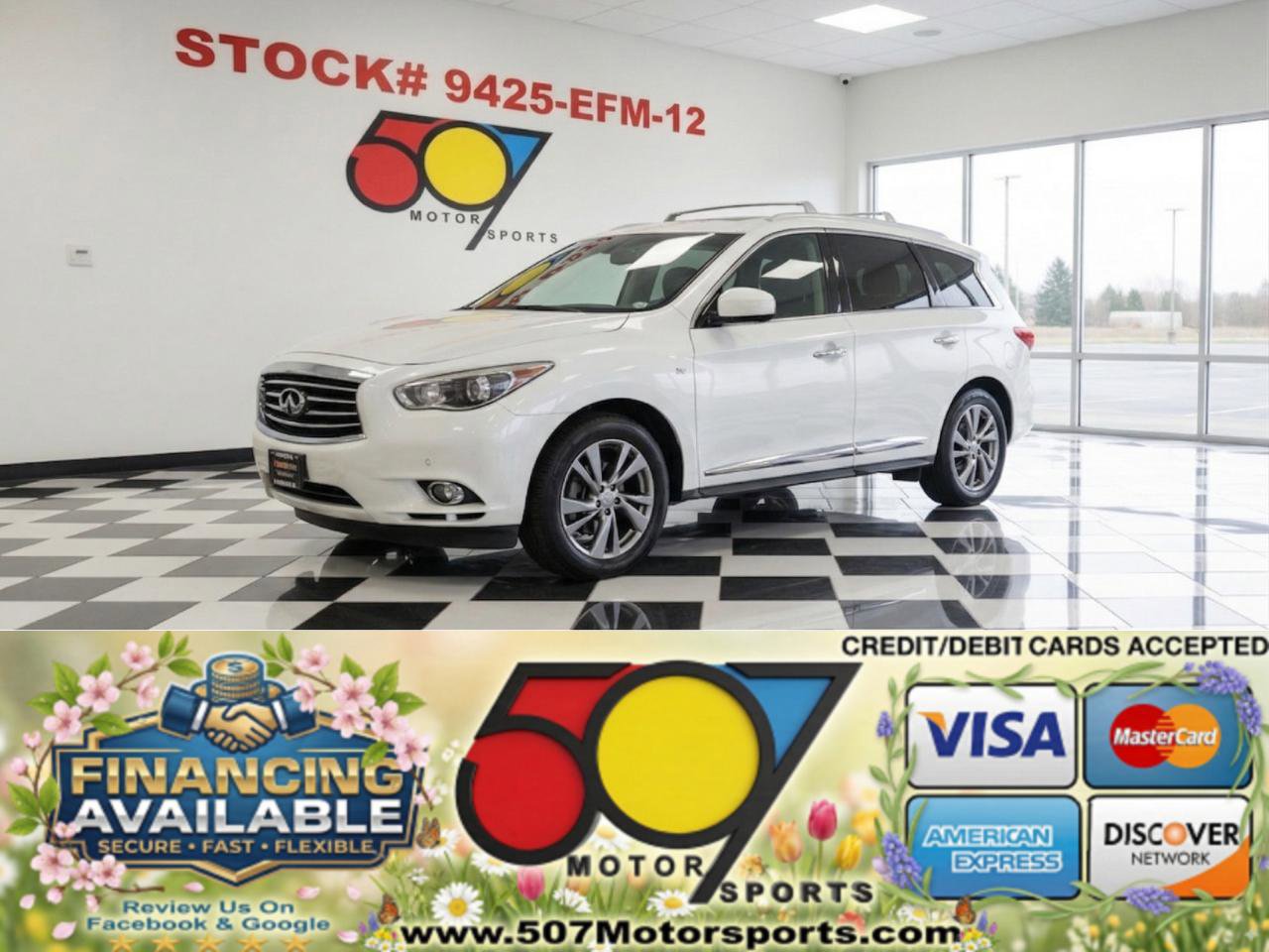 Used 2014 INFINITI QX60 AWD w/ Deluxe Touring Package