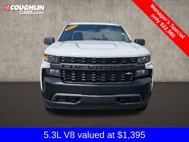 Used 2022 Chevrolet Silverado 1500 W/T w/ WT Value Package AWD/4WD image 2