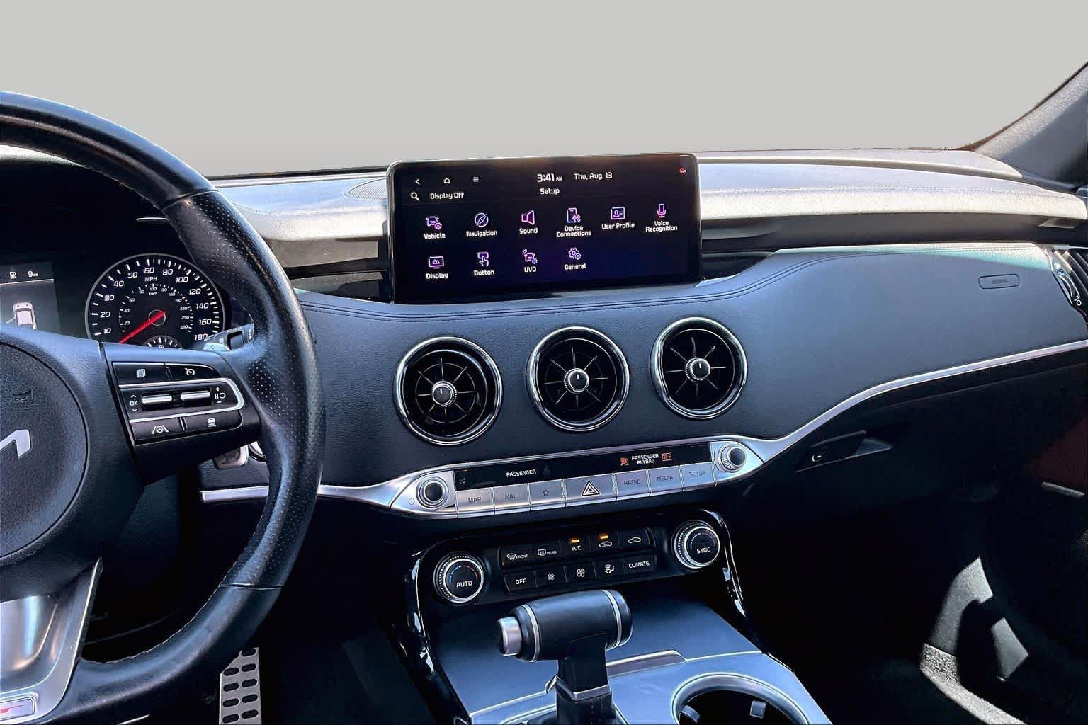 Used 2022 Kia Stinger GT1 w/ Red Interior Color Package RWD image 9