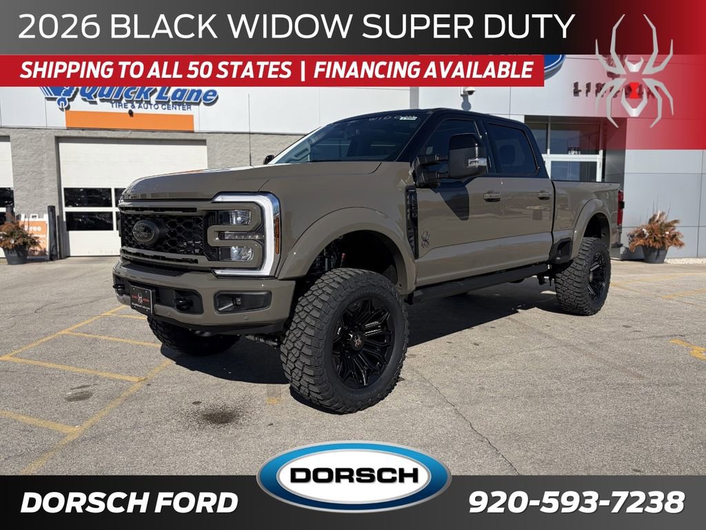 New 2026 Ford F250 Lariat w/ Black Appearance Package
