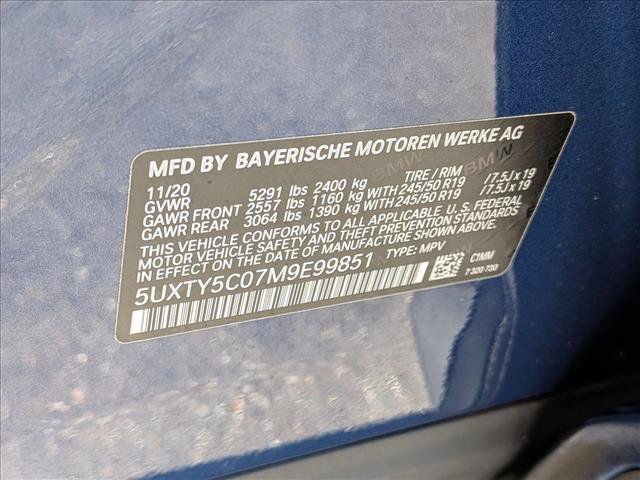 Used 2021 BMW X3 xDrive30i w/ Convenience Package AWD/4WD image 27