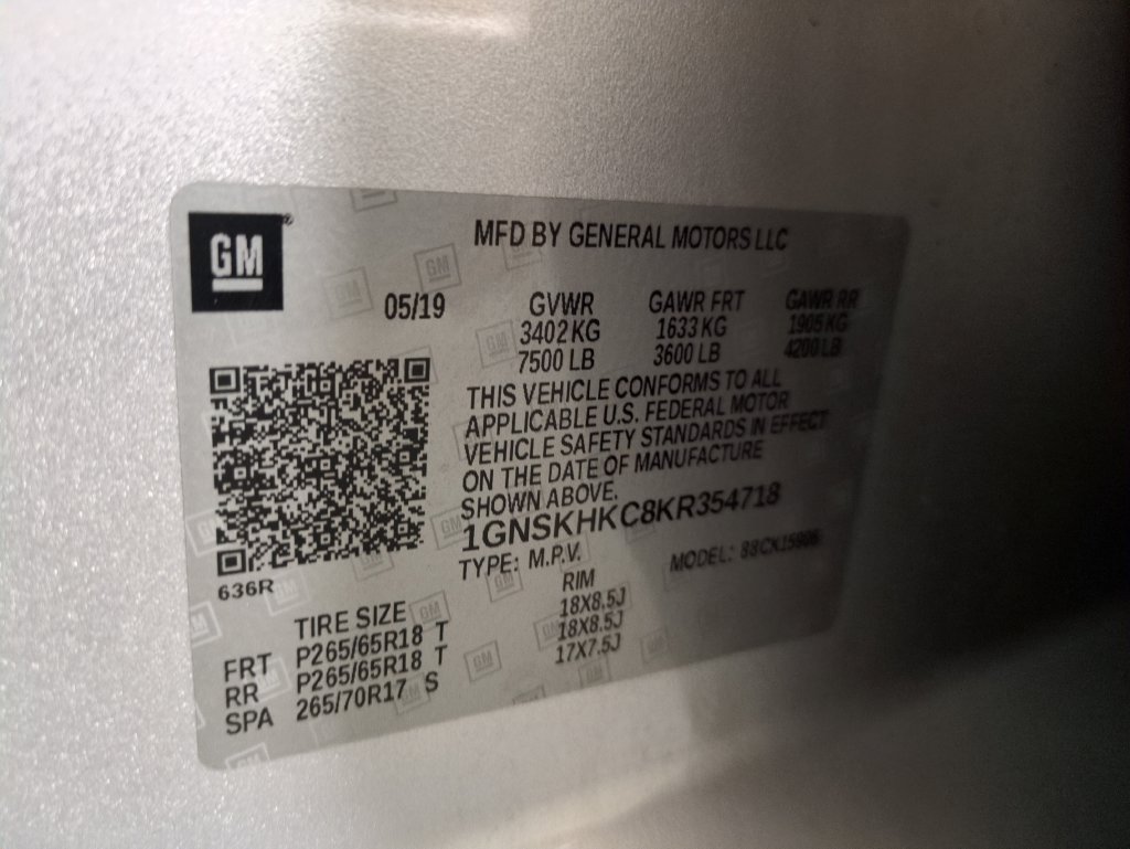 Used 2019 Chevrolet Suburban LT AWD/4WD image 36