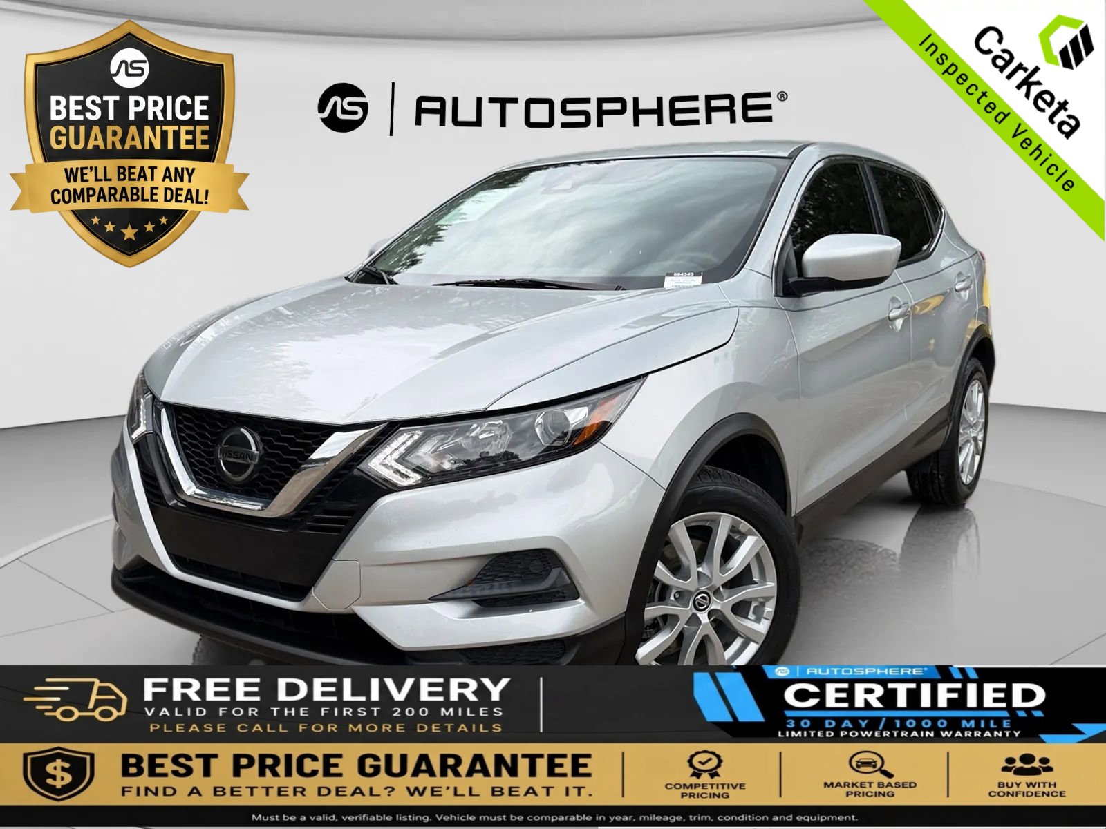 Used 2021 Nissan Rogue Sport S FWD image 1
