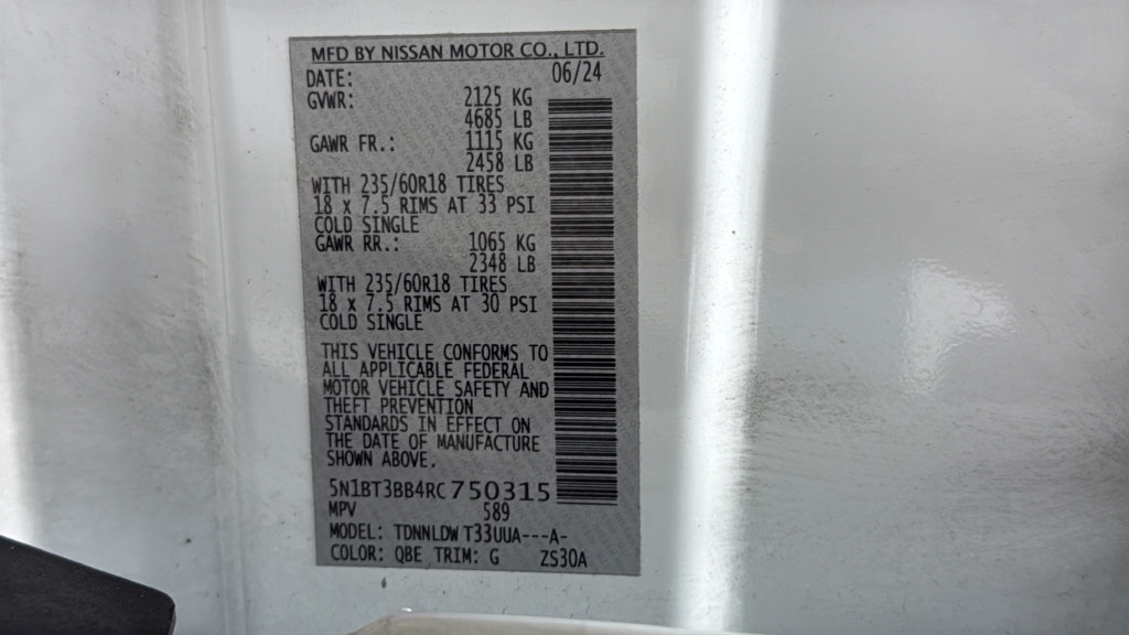 Used 2024 Nissan Rogue SV AWD/4WD image 26