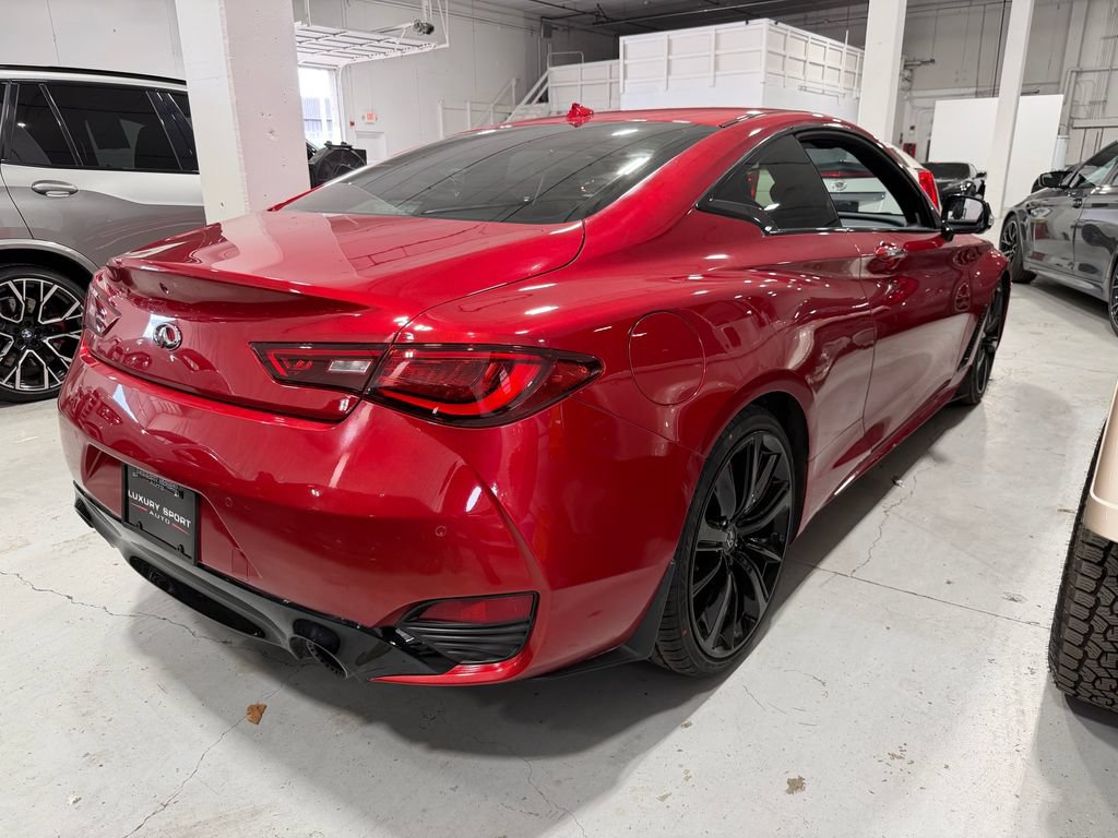 Used 2021 INFINITI Q60 Red Sport 400 w/ Proactive Package RWD image 3