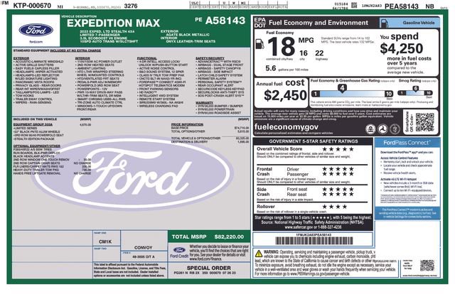 Certified 2023 Ford Expedition Max Limited image 10