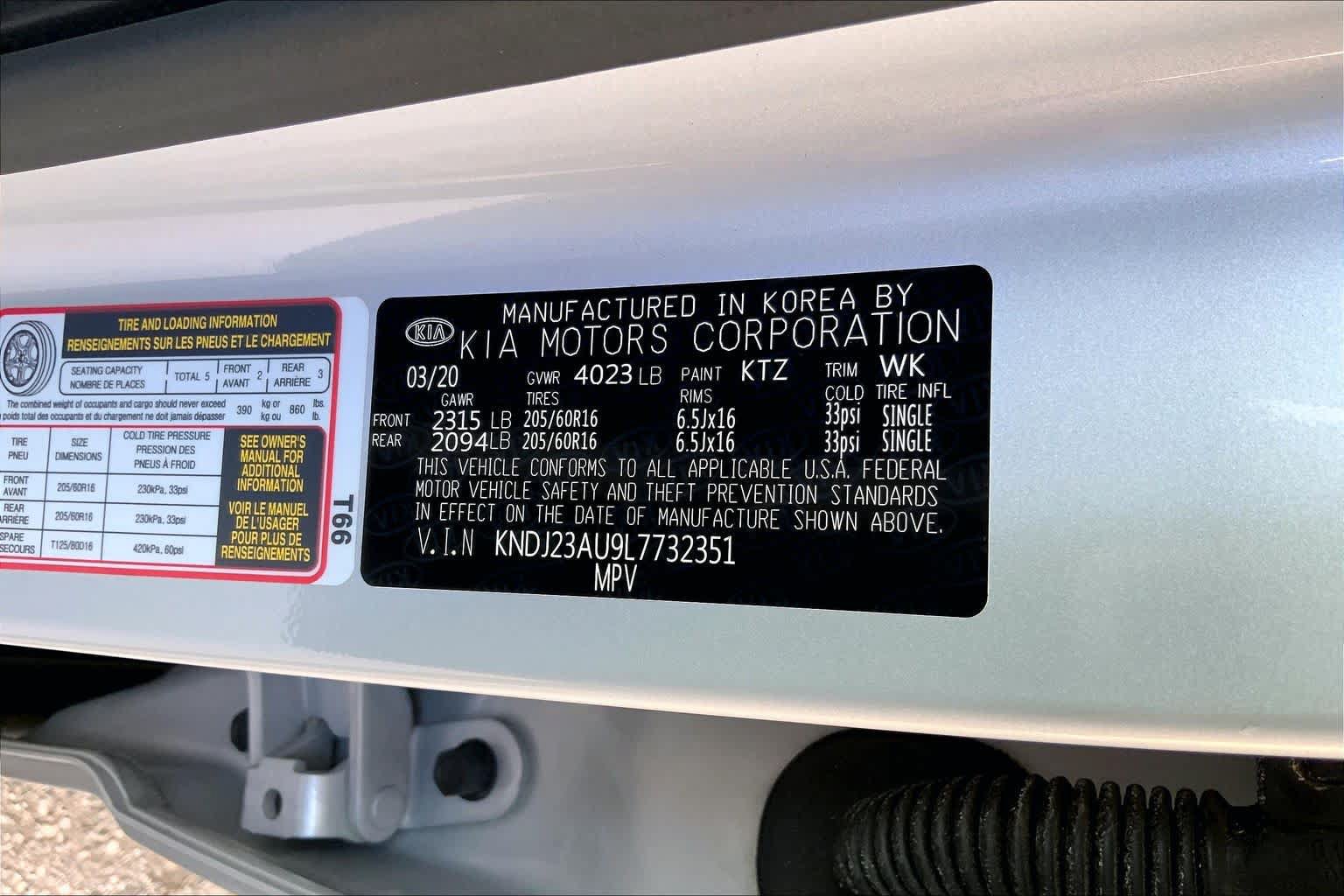 Used 2020 Kia Soul S FWD image 34