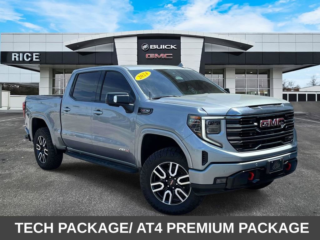 Used 2024 GMC Sierra 1500 AT4 w/ Technology Package AWD/4WD image 1