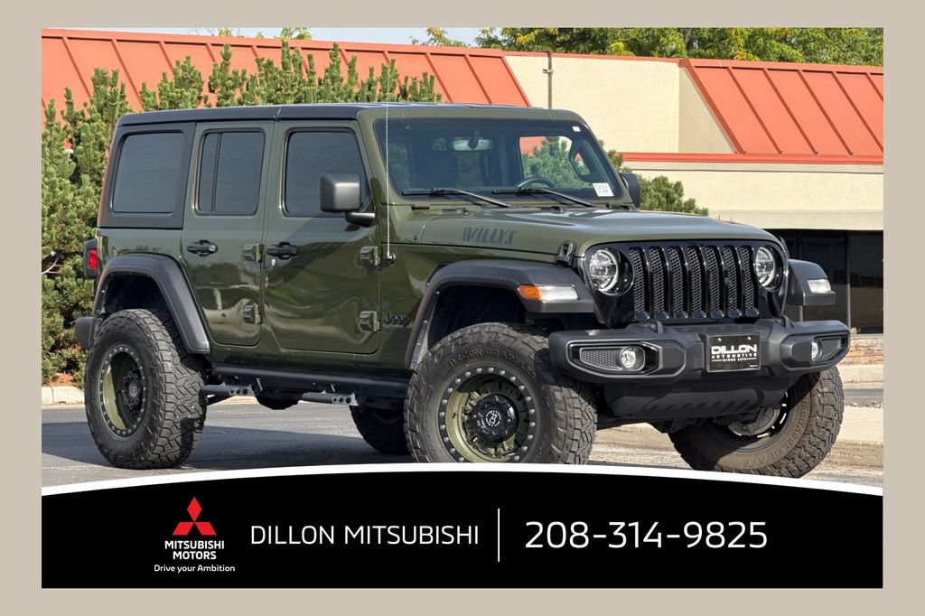 Used 2022 Jeep Wrangler Unlimited Sport AWD/4WD image 1