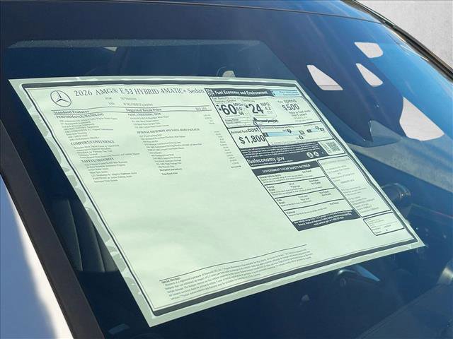 New 2026 Mercedes-Benz E 53 AMG e 4MATIC Sedan image 18