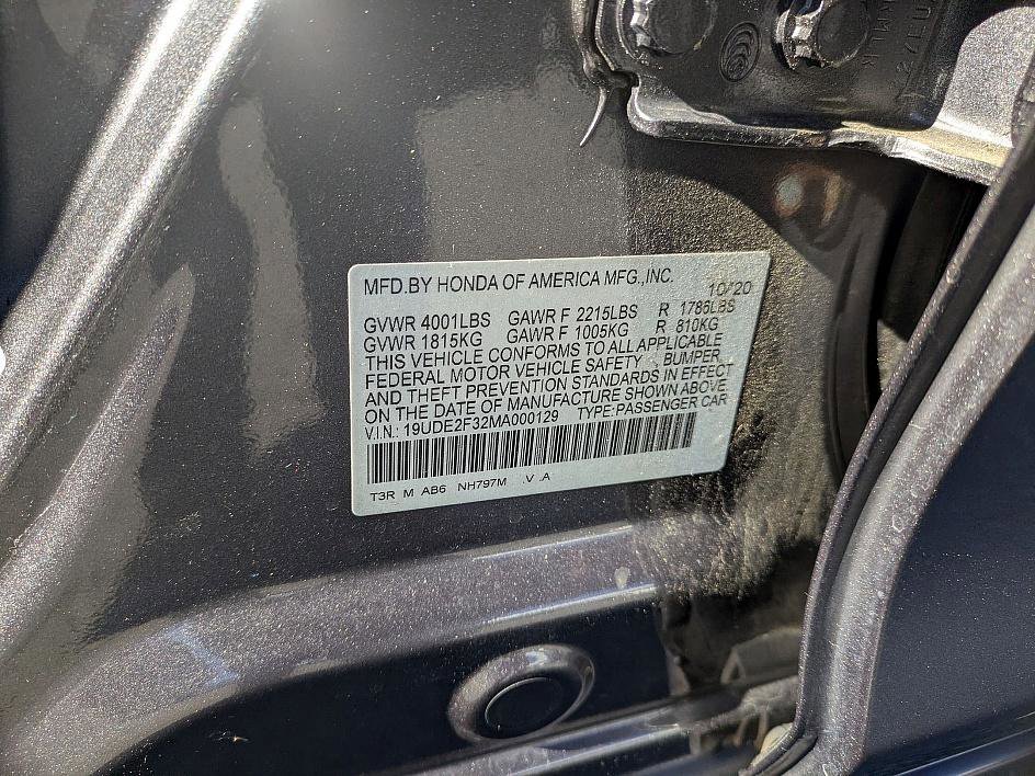 Used 2021 Acura ILX BASE image 36