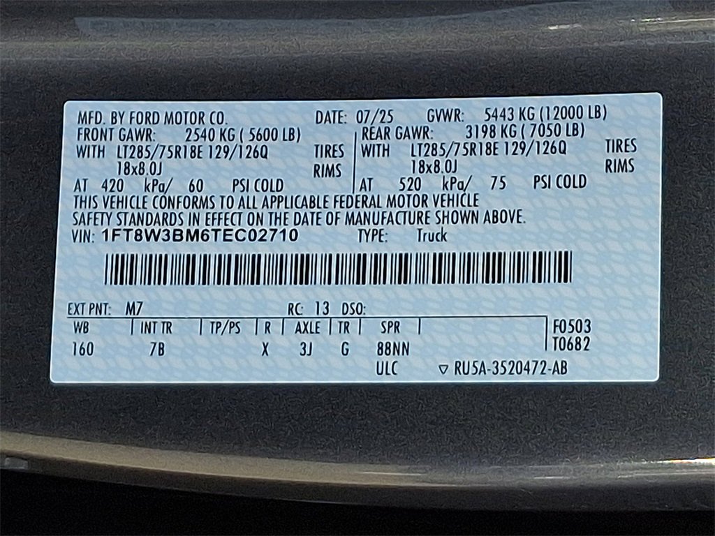 Certified 2026 Ford F350 Platinum w/ Tremor Off-Road Package image 29