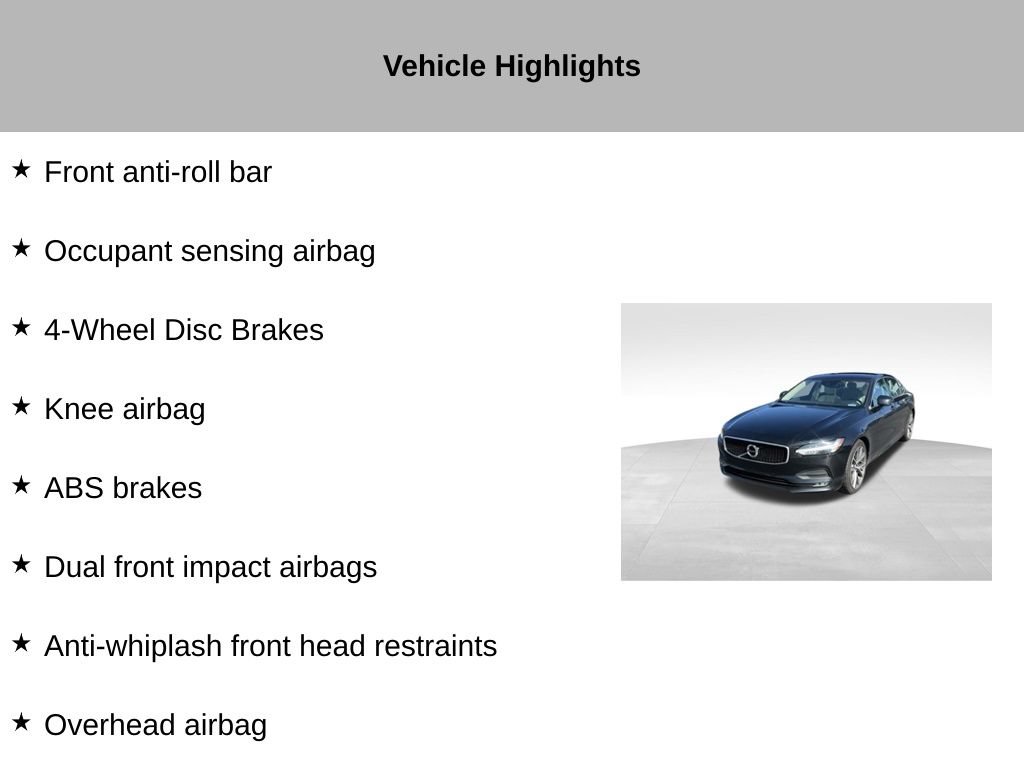 Used 2019 Volvo S90 T5 Momentum w/ Protection Package AWD/4WD image 16