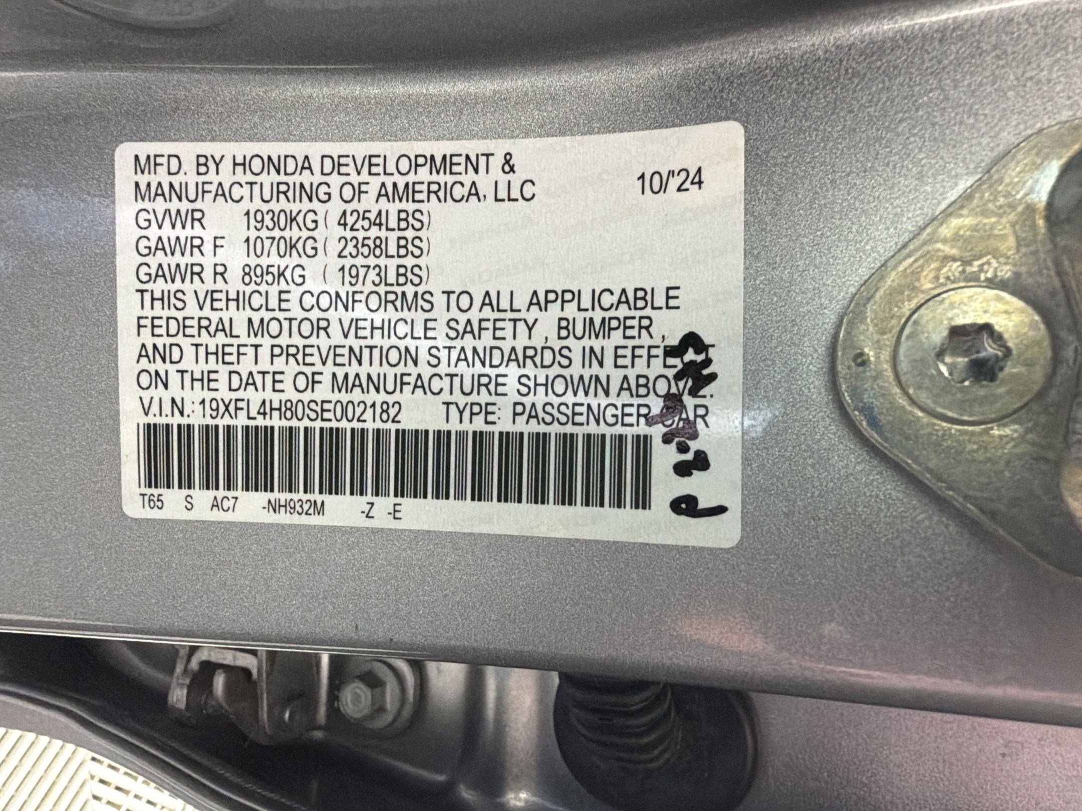 Used 2025 Honda Civic Sport image 19