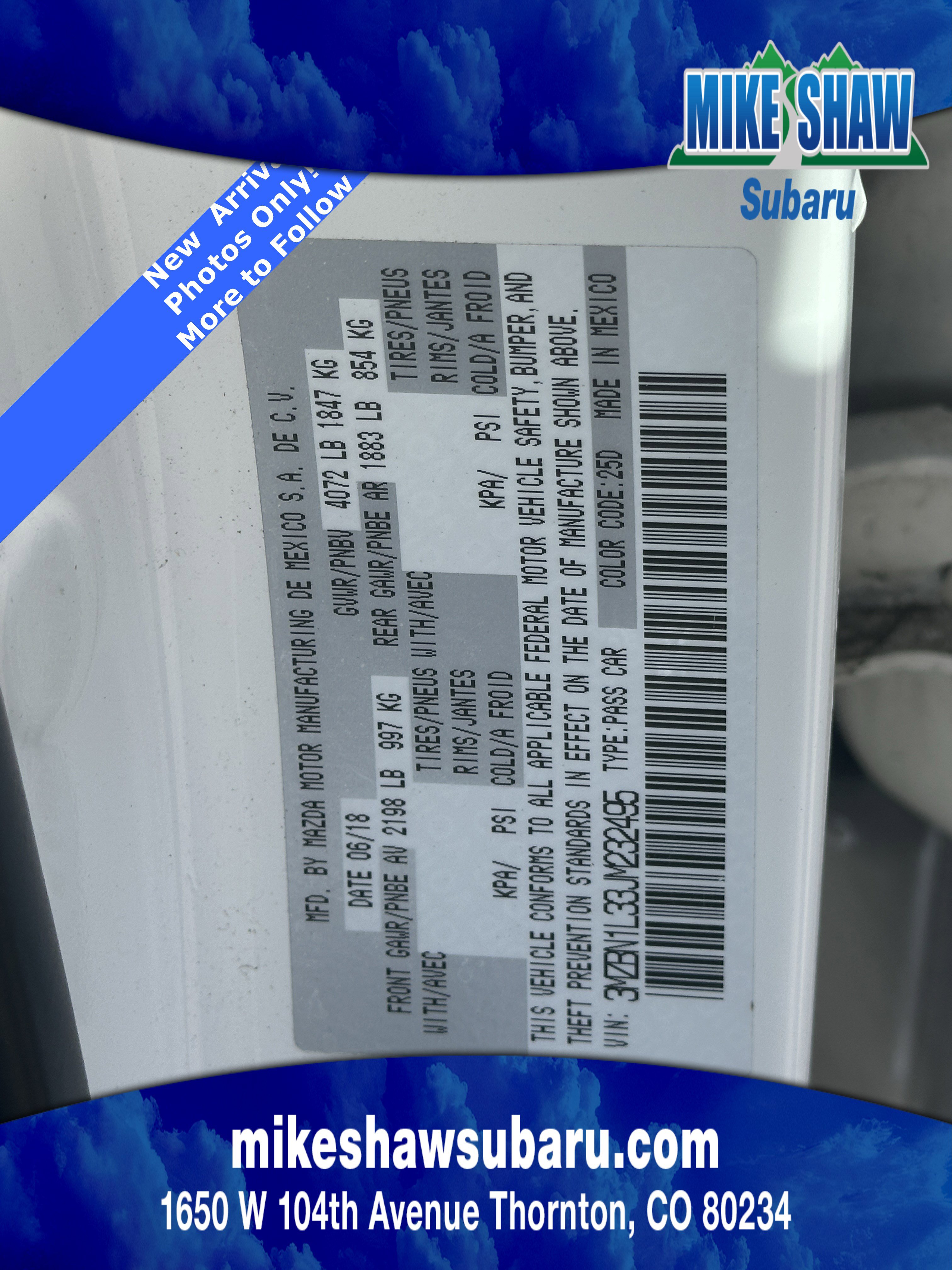 Used 2018 MAZDA MAZDA3 Touring image 30