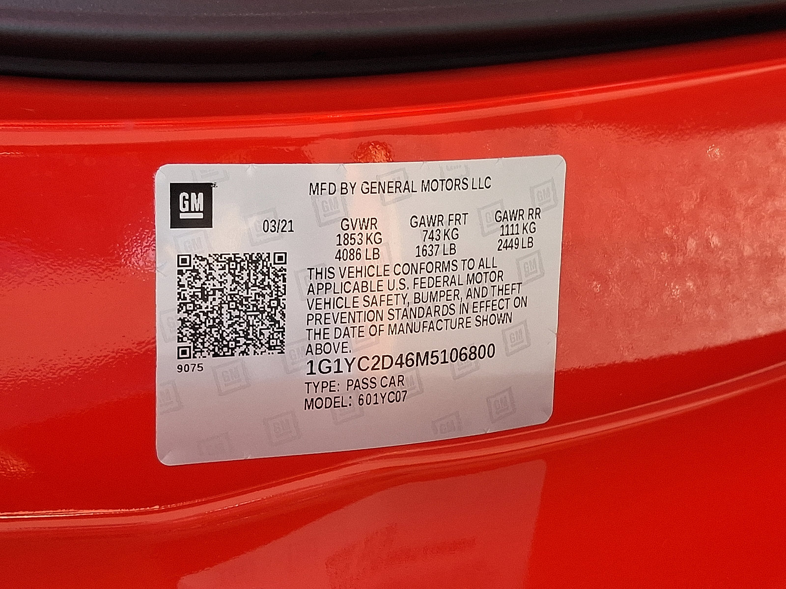 Used 2021 Chevrolet Corvette Stingray Premium Cpe w/ Z51 Performance Package image 27