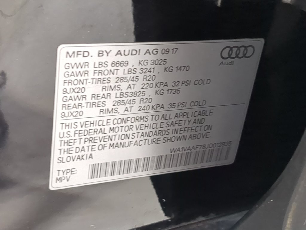 Used 2018 Audi Q7 3.0T Prestige AWD/4WD image 41