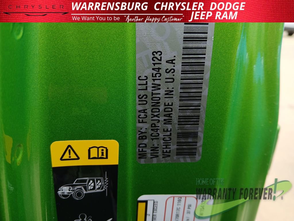 Used 2026 Jeep Wrangler Unlimited Sport AWD/4WD image 7