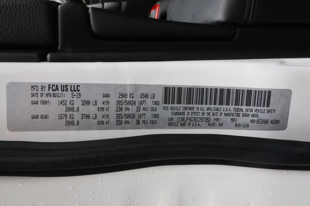 Used 2019 Jeep Grand Cherokee Altitude AWD/4WD image 42