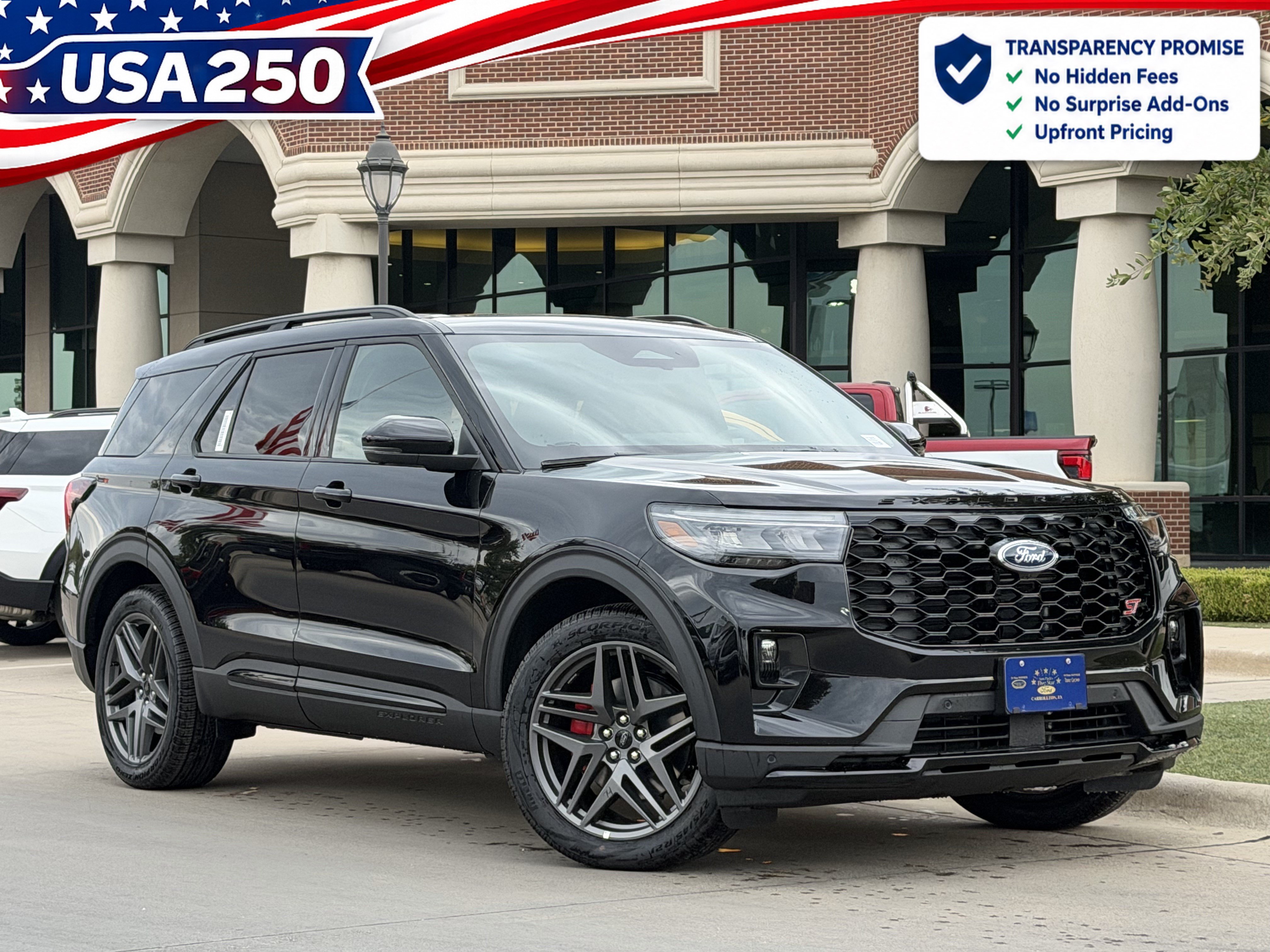 New 2026 Ford Explorer ST w/ Sun And Sound Package RWD image 2