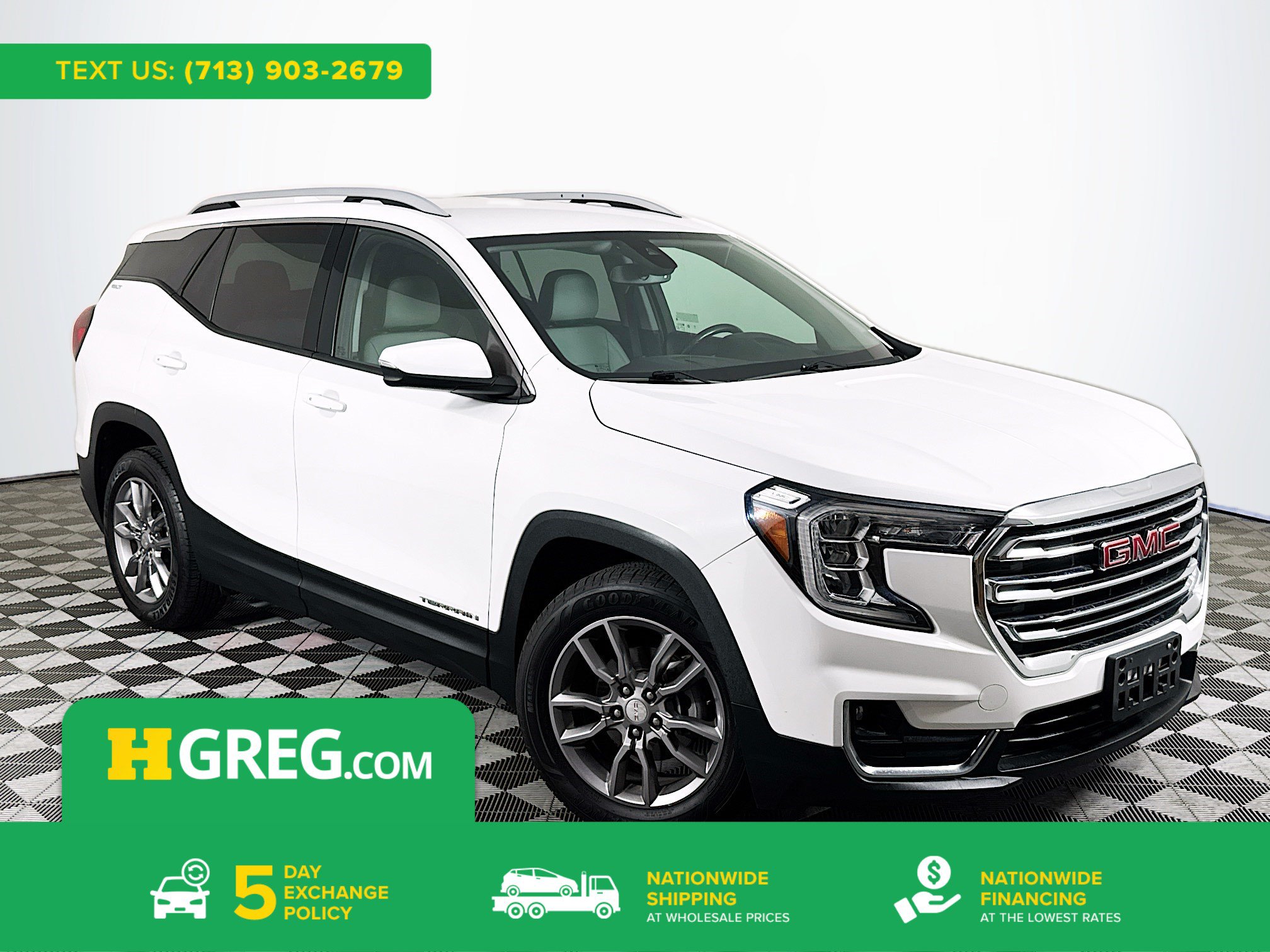 Used 2022 GMC Terrain SLT w/ Infotainment Package II FWD image 1