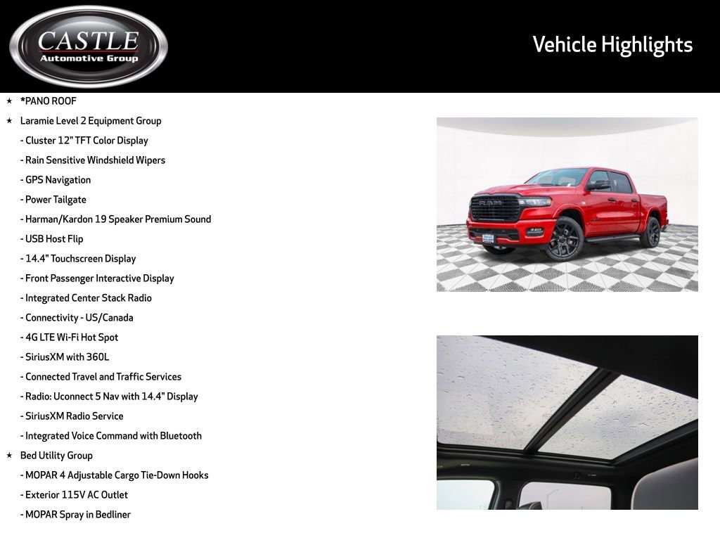 New 2026 RAM 1500 Laramie AWD/4WD image 3