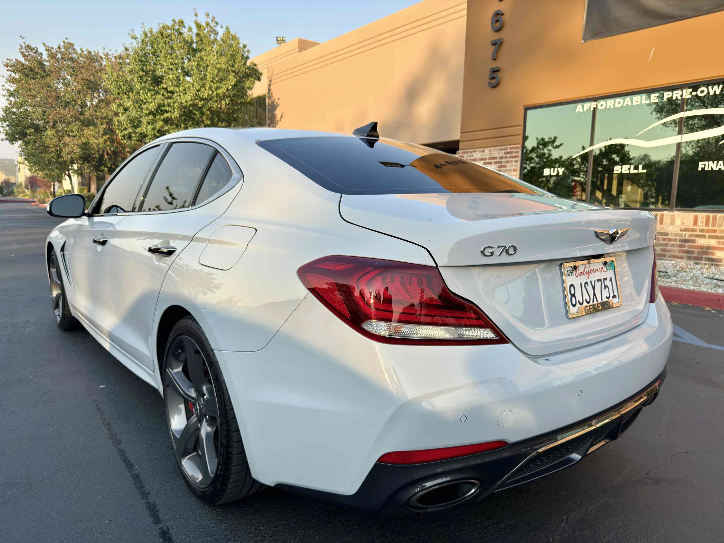 Used 2019 Genesis G70 3.3T Advanced w/ Sport Package RWD image 13