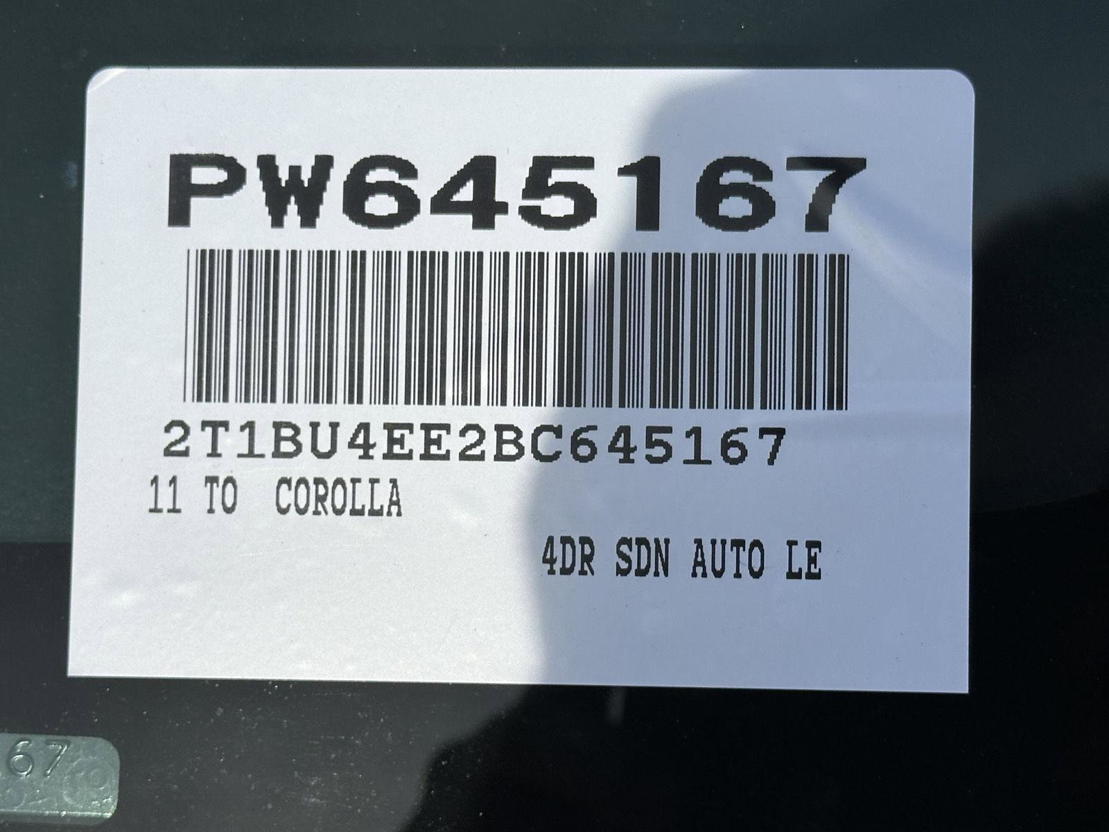 Used 2011 Toyota Corolla LE image 15