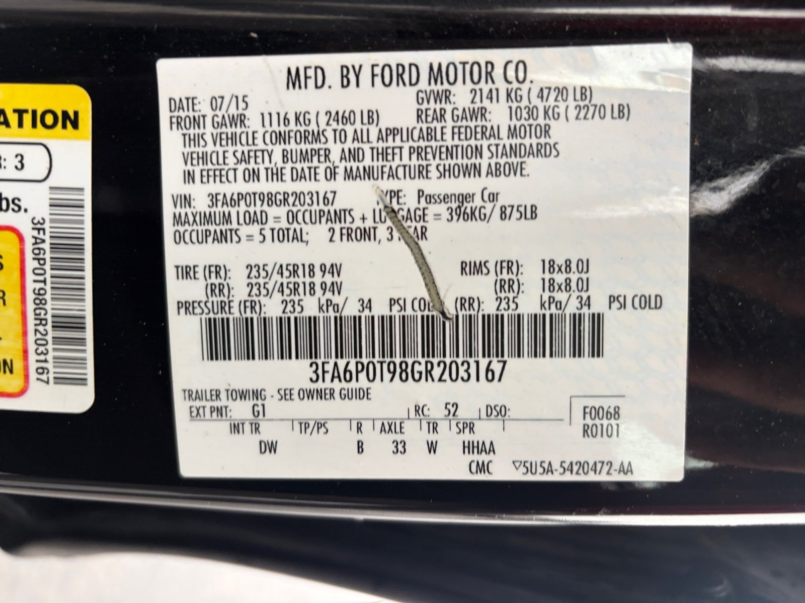 Used 2016 Ford Fusion SE AWD/4WD image 23