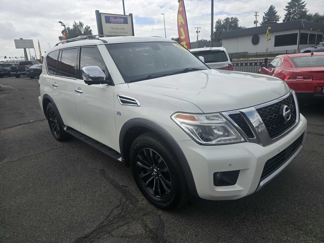 Used 2017 Nissan Armada Platinum w/ Captain Seat Package AWD/4WD image 6