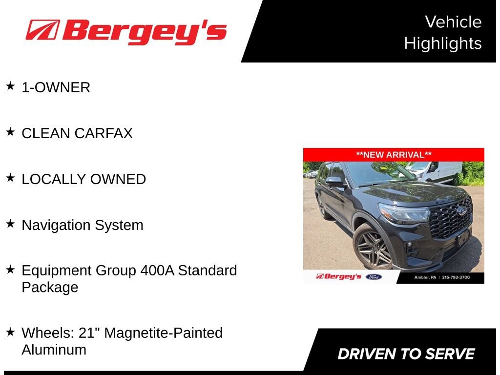 Certified 2025 Ford Explorer ST AWD/4WD image 5