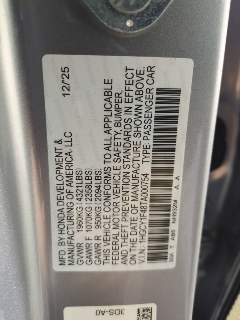 Certified 2026 Honda Accord SE image 33