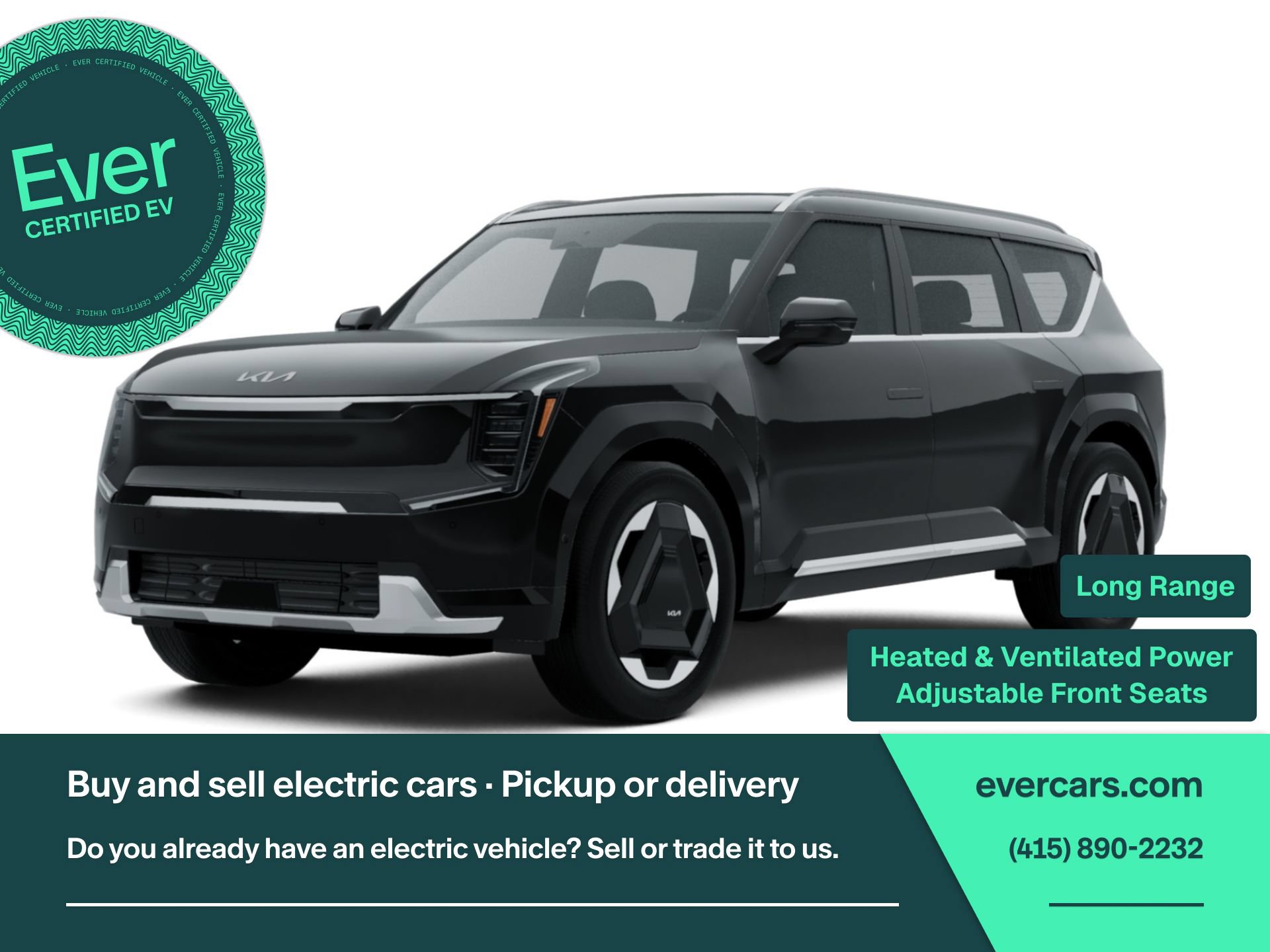 Used 2024 Kia EV9 Light Long Range RWD image 1