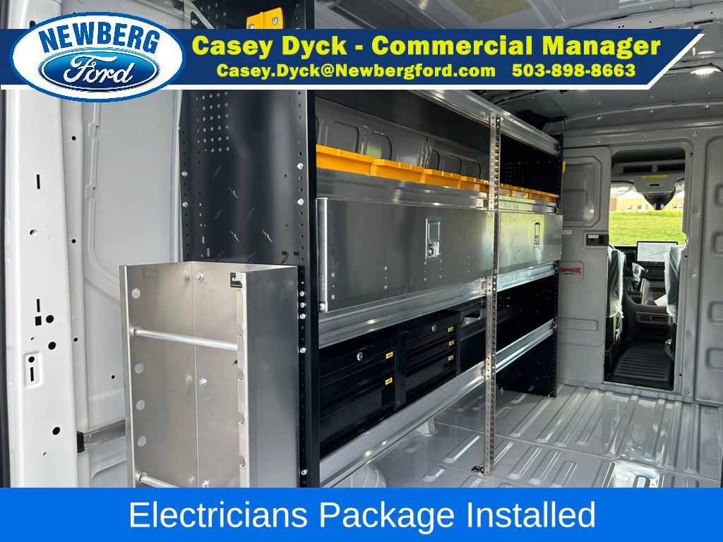 New 2026 Ford Transit 250 148 Medium Roof w/ Electrician Trade Package RWD image 10