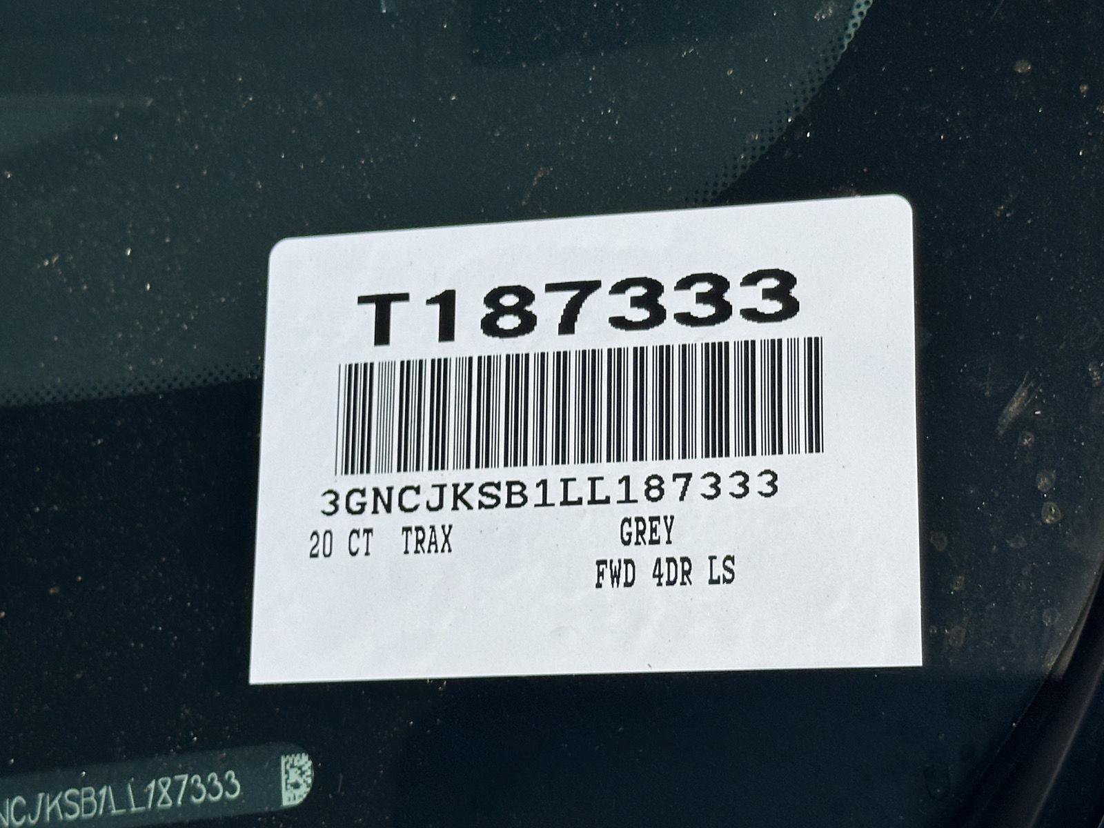 Used 2020 Chevrolet Trax LS w/ Tint and Cruise Package FWD image 14