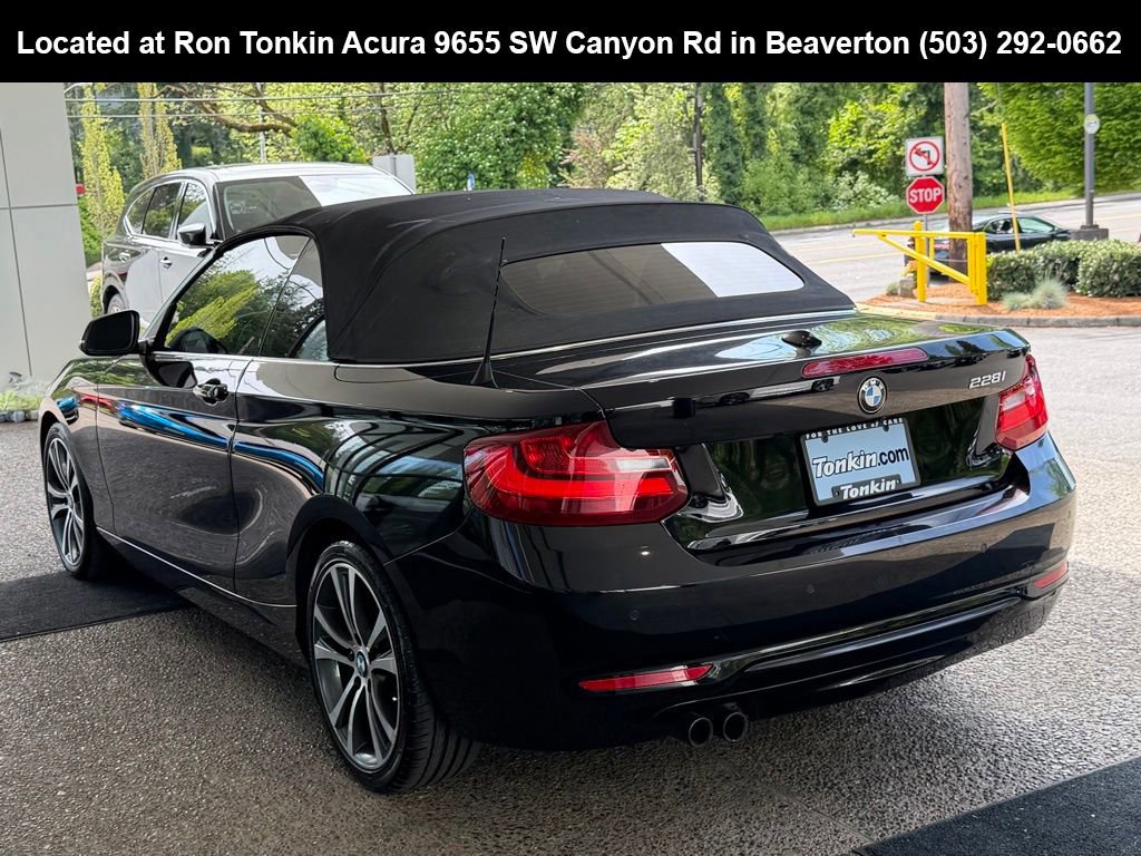 Used 2016 BMW 228i Convertible RWD image 5