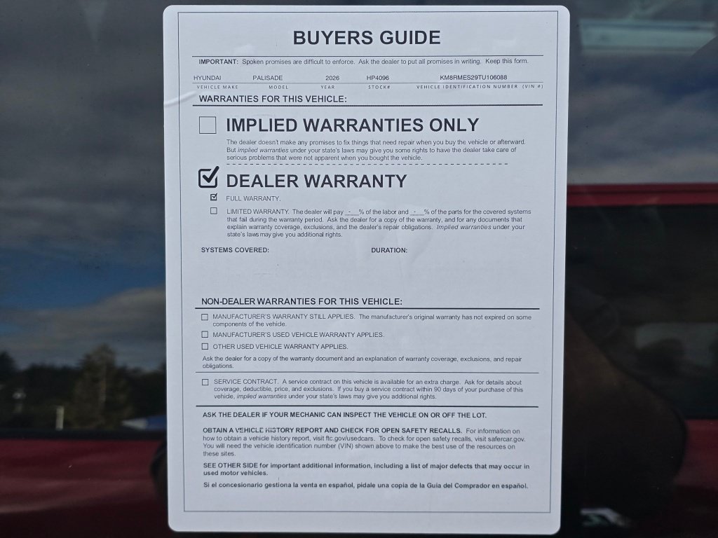 Used 2026 Hyundai Palisade Calligraphy AWD/4WD image 47