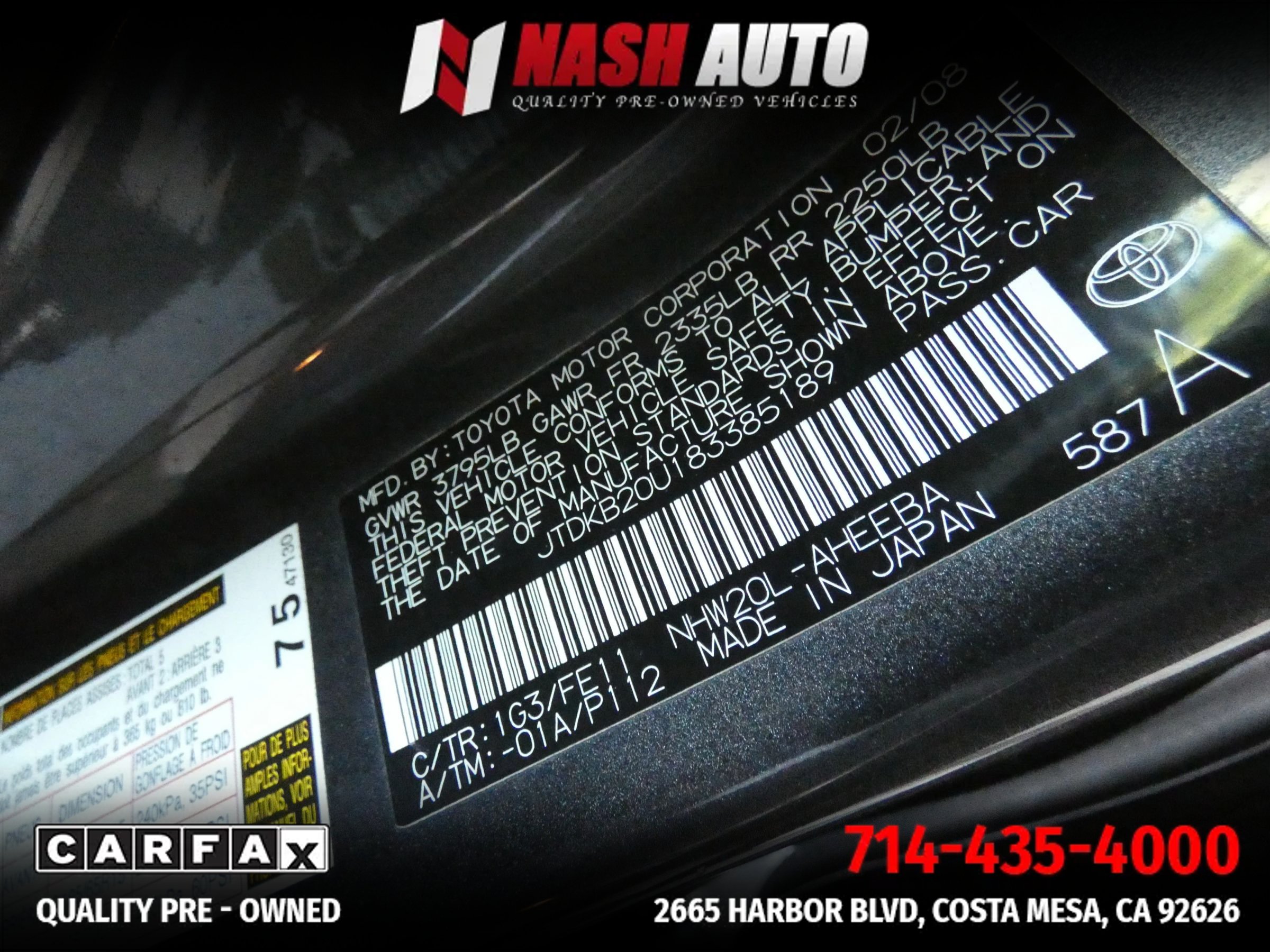Used 2008 Toyota Prius FWD image 77